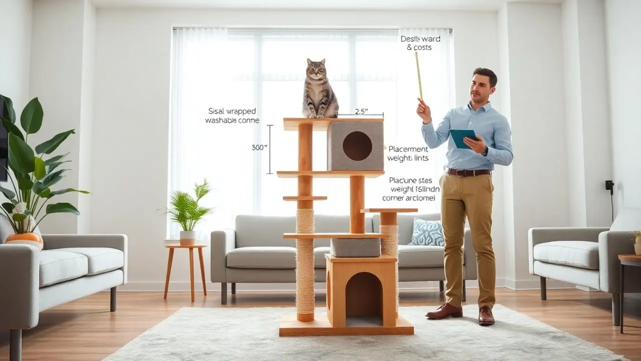 cat tree house indoor