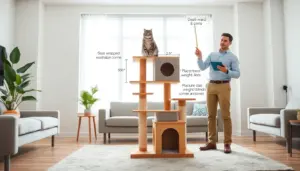 cat tree house indoor