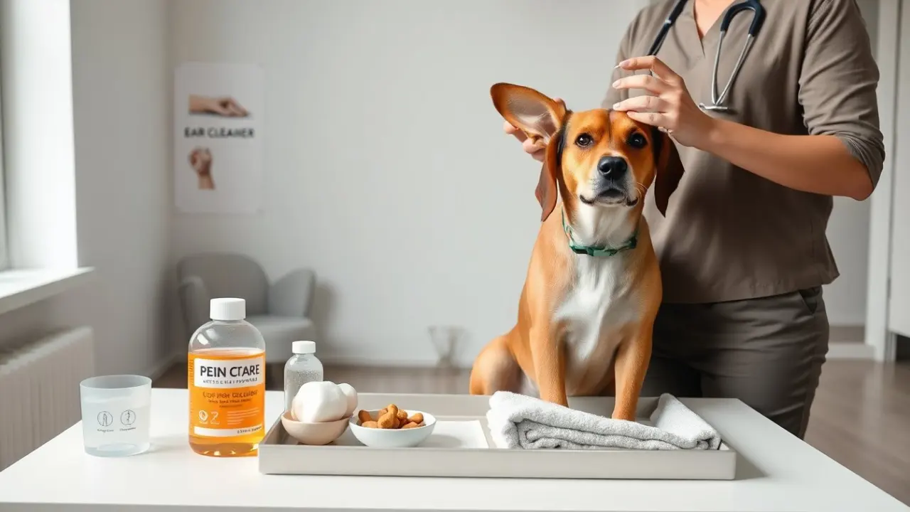 how to clean dog ears